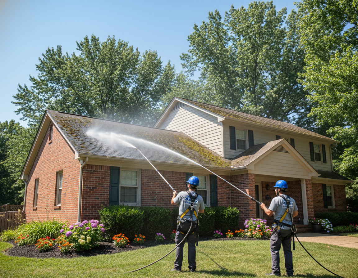 Roof Cleaning In Upper Arlington